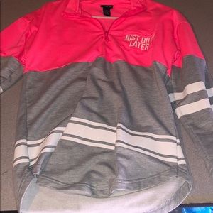 Just do it later 1/2 zip